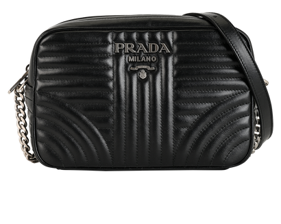 Diagramme Camera Bag, &pound;550, Handbags, Black, Leather, Front view